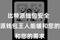 比特派钱包安全  比特派钱包王人能缓和您的需求