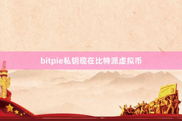 bitpie私钥现在比特派虚拟币