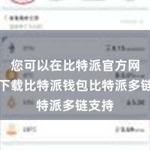 您可以在比特派官方网站上下载比特派钱包比特派多链支持